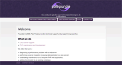 Desktop Screenshot of palepurple.co.uk